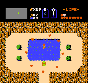 Zelda no Densetsu: The Hyrule Fantasy - Screenshot - Gameplay (Japan) - 256x240
