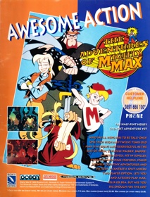 The Adventures of Mighty Max - Advertisement Flyer - Front (United Kingdom) - 1671x2200