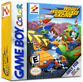 Woody Woodpecker Racing - Box - 3D (North America) - 1016x998