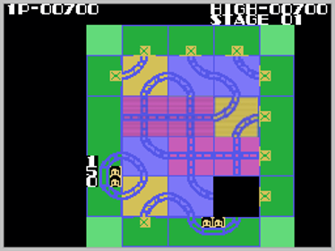 Loco-Motion - Screenshot - Gameplay (World) - 256x192