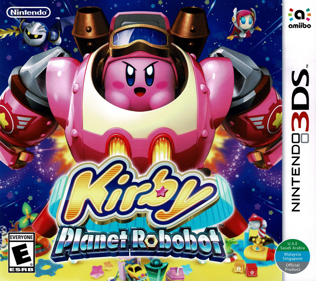 Kirby: Planet Robobot - Box - Front (World) - 1400x1244