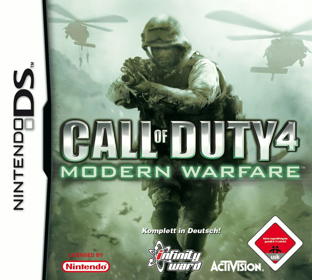Call of Duty 4: Modern Warfare - Box - Front (Germany) - 1400x1257