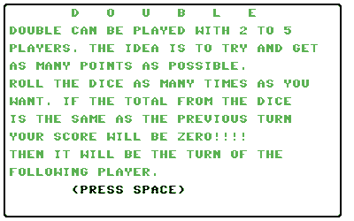 Double - Screenshot - Game Title (World) - 320x200
