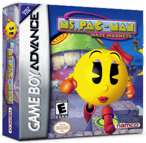 Ms. Pac-Man Maze Madness - Box - 3D (North America) - 1016x998