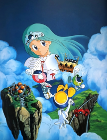 Detana TwinBee Yahoo! Deluxe Pack - Poster (Japan) - 1300x1698