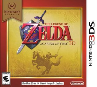 The Legend of Zelda: Ocarina of Time 3D - Box - Front (North America) - 1450x1288