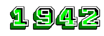 1942 - Clear Logo (Japan) - 290x102