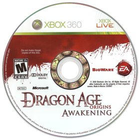 Dragon Age: Origins: Awakening - Disc (North America) - 900x900