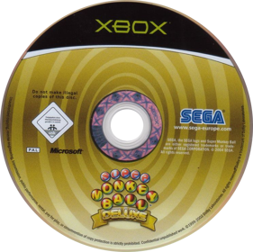 Super Monkey Ball Deluxe - Disc (Europe) - 745x743