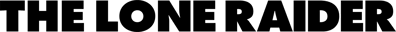 The Lone Raider - Clear Logo (Europe) - 2400x194