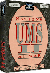 UMS II: Nations at War - Box - 3D (Europe) - 850x1244