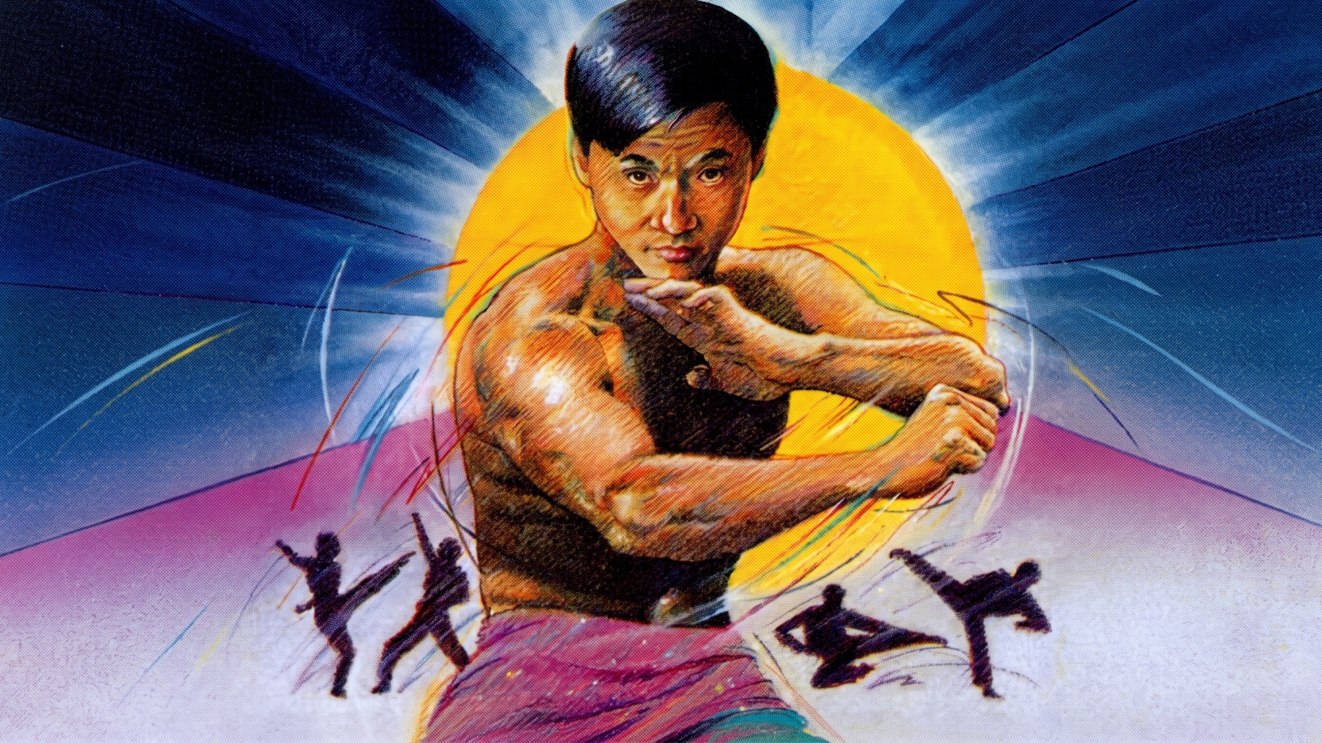 Illustration of Jackie Chan's Action Kung Fu