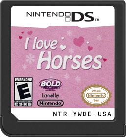 I Love Horses - Cart - Front (North America) - 517x564