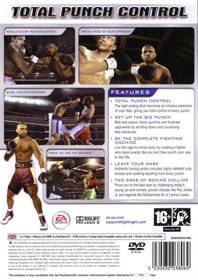 Fight Night 2004 - Box - Back (Europe) - 640x904