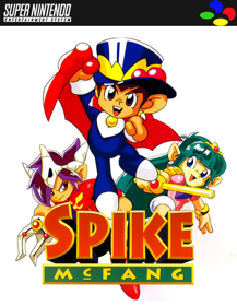 The Twisted Tales of Spike McFang - Fanart - Box - Front (North America) - 500x646