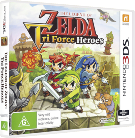 The Legend of Zelda: Tri Force Heroes - Box - 3D (Australia) - 841x856