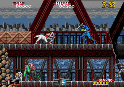 Shadow Dancer: The Secret of Shinobi - Screenshot - Gameplay (World) - 640x448