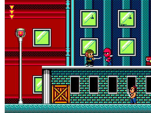 Illustration of Alex Kidd in Shinobi World