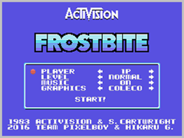 Frostbite - Screenshot - Game Title (World) - 256x192