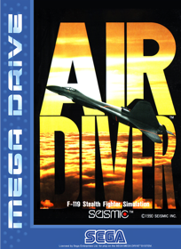 Air Diver - Fanart - Box - Front (Europe) - 1570x2158