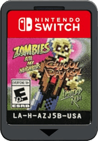 Zombies Ate My Neighbors and Ghoul Patrol - Cart - Front (North America) - 214x308