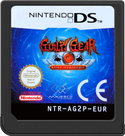 Guilty Gear: Dust Strikers - Cart - Front (Europe) - 517x564