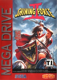 Shining Force II - Box - Front (Brazil) - 1437x2016