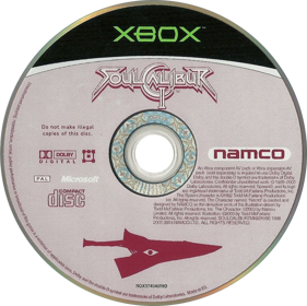 SoulCalibur II - Disc (Europe) - 785x783