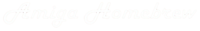 Amiga Homebrew - Clear Logo (World) - 1264x197