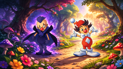 Kid Klown in Crazy Chase - Fanart - Background (World) - 1920x1080