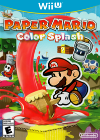 Paper Mario: Color Splash - Box - Front (North America) - 768x1080