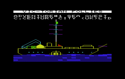 Vic-torian Follies: Adv. 1: Seaquest - Screenshot - Game Title (United Kingdom) - 448x284
