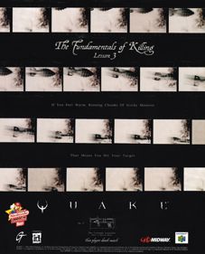 Quake - Advertisement Flyer - Front (United Kingdom) - 1780x2200