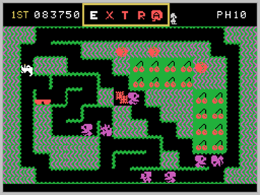 Mr. Do! - Screenshot - Gameplay (World) - 256x192