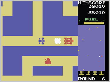 Rally X (Opcode Games) - Screenshot - Gameplay (World) - 256x192