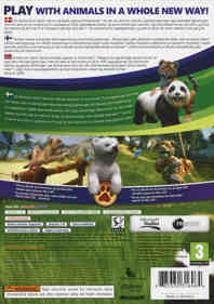 Kinectimals: Now with Bears! - Box - Back (Europe) - 6076x8615