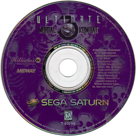 Ultimate Mortal Kombat 3 - Disc (North America) - 1000x1000