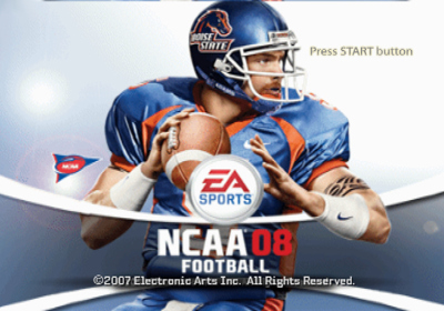 NCAA Football 08 - Screenshot - Game Title (North America) - 640x448