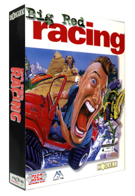 Big Red Racing - Box - 3D (World) - 387x560