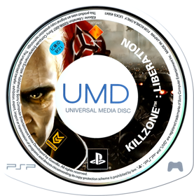 Killzone: Liberation - Disc (Korea) - 757x766