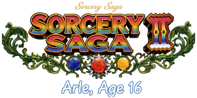 Madou Monogatari II: Arle 16-Sai - Clear Logo (World) - 1500x744