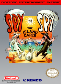 Nankoku Shirei!! Spy vs. Spy - Fanart - Box - Front (World) - 584x800
