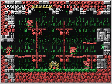 Risky Rick in Dangerous Traps - Screenshot - Gameplay (World) - 256x192