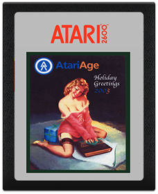 2003 AtariAge Holiday Cart - Cart - Front (World) - 330x405