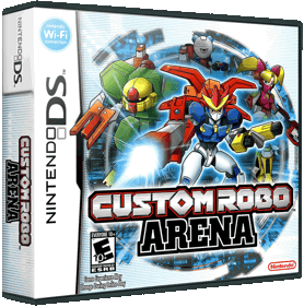 Custom Robo Arena - Box - 3D (North America) - 867x876