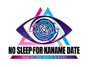 No Sleep for Kaname Date: From AI: The Somnium Files - Clear Logo (World) - 502x386