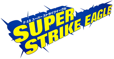 Super Strike Eagle - Clear Logo (Japan) - 4500x2352