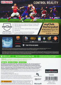 PES 2017: Pro Evolution Soccer - Box - Back (Germany) - 906x1264
