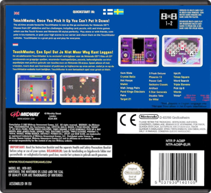TouchMaster - Box - Back - Reconstructed (Europe) - 774x708