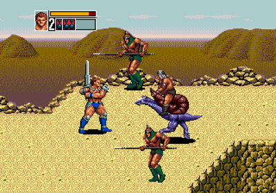 Golden Axe III - Screenshot - Gameplay (World) - 640x448